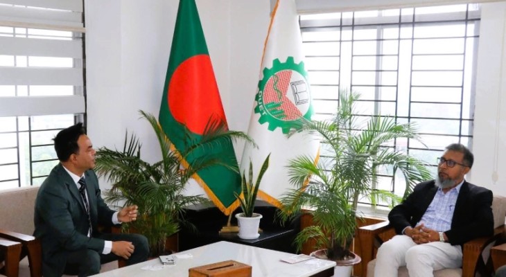 ডুয়েট উপাচার্যের সঙ্গে সিটি ব্যাংক প্রতিনিধিদলের সৌজন্য সাক্ষাৎ